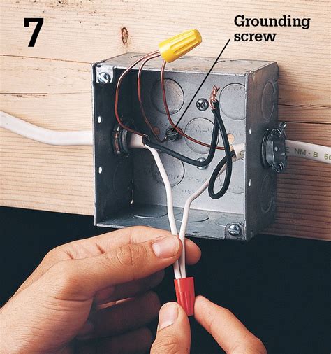 ground wire in metal socket box|how to ground wire boxes.